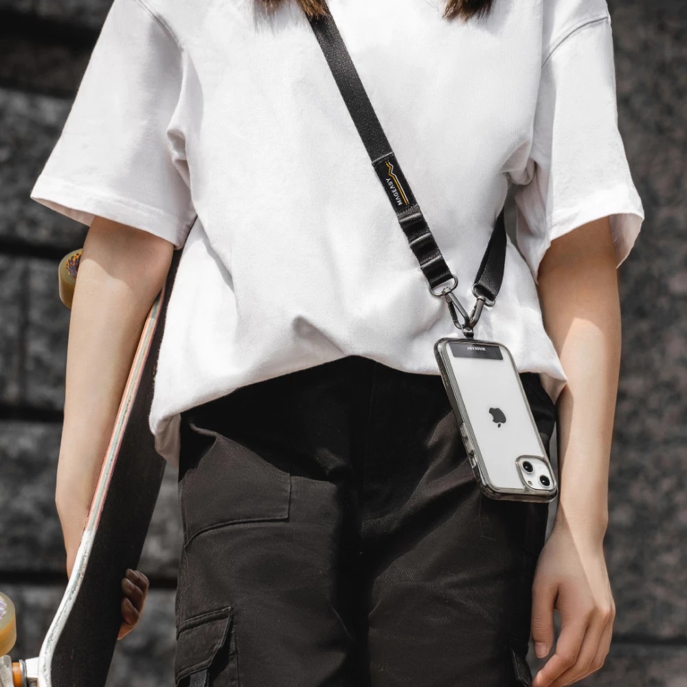 【MAGEASY】 Strap 手機掛繩組 | 20mm繩索背帶 (含掛片)iPhone 掛繩夾片 手機背帶組-細節圖10