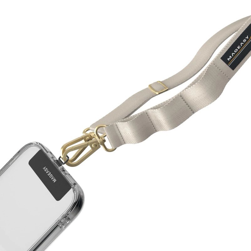 【MAGEASY】 Strap 手機掛繩組 | 20mm繩索背帶 (含掛片)iPhone 掛繩夾片 手機背帶組-規格圖10