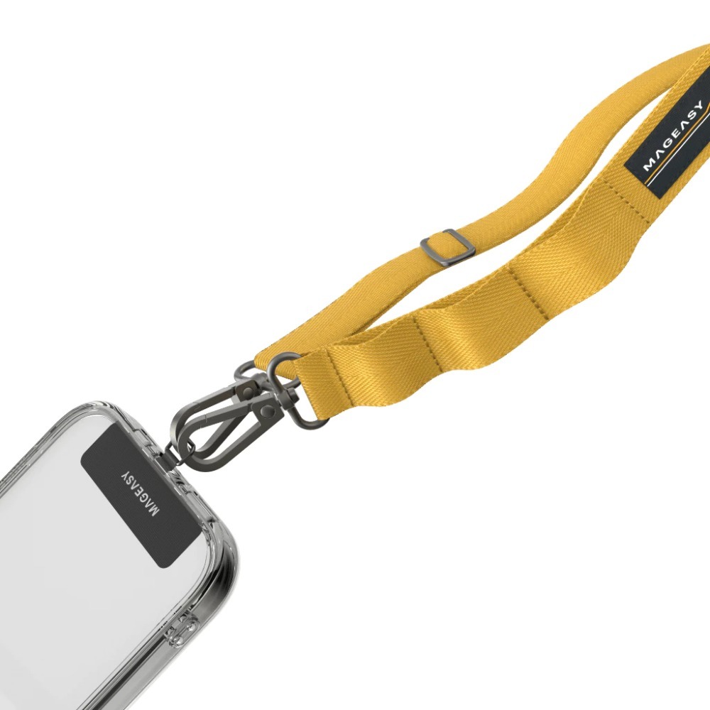 【MAGEASY】 Strap 手機掛繩組 | 20mm繩索背帶 (含掛片)iPhone 掛繩夾片 手機背帶組-規格圖10