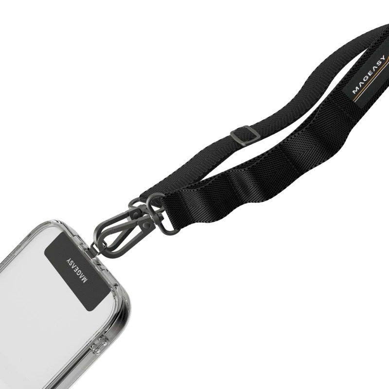 【MAGEASY】 Strap 手機掛繩組 | 20mm繩索背帶 (含掛片)iPhone 掛繩夾片 手機背帶組-規格圖10