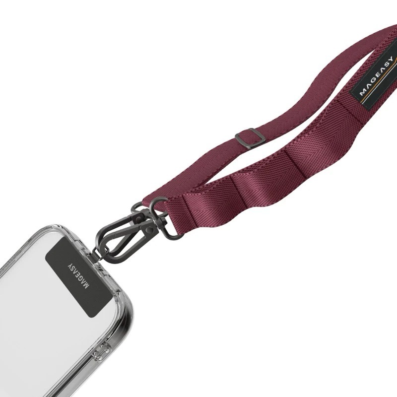 【MAGEASY】 Strap 手機掛繩組 | 20mm繩索背帶 (含掛片)iPhone 掛繩夾片 手機背帶組-規格圖10