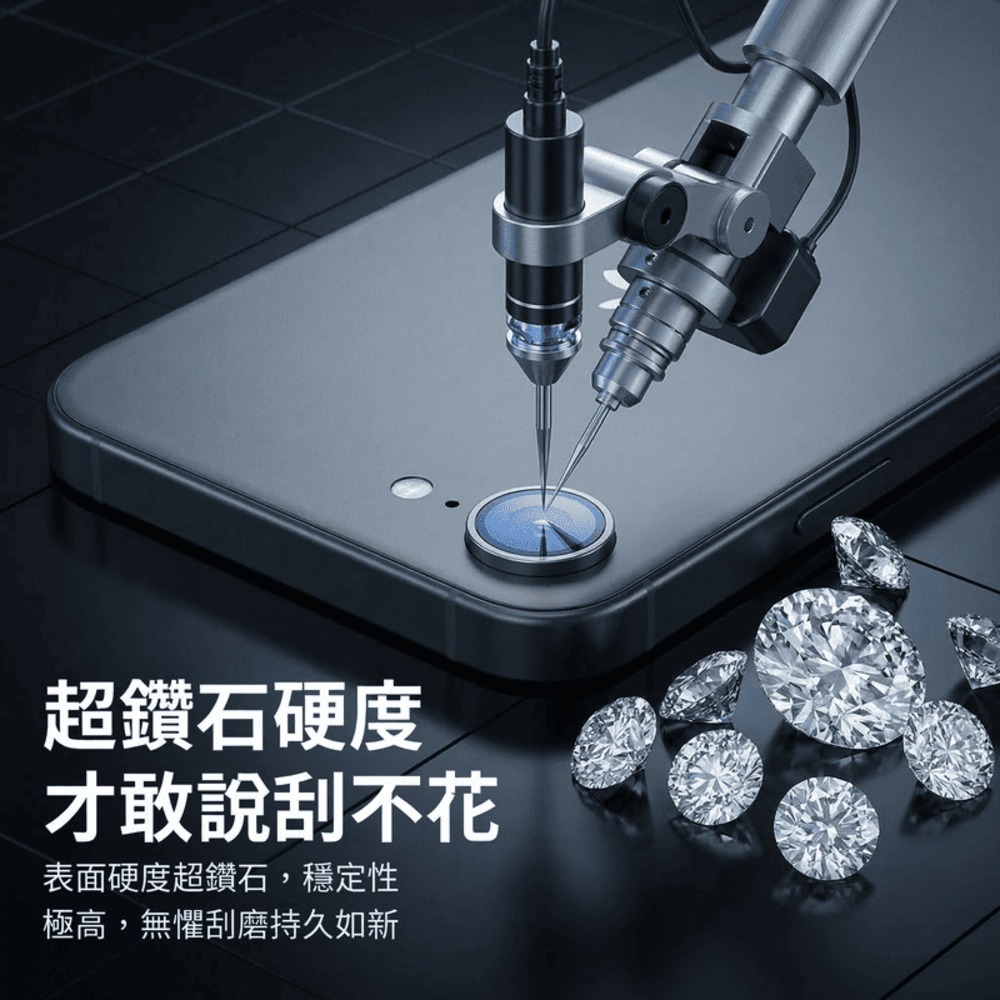 Oweida iPhone 17e/16e 星耀鋁金屬鏡頭保護鏡 鏡頭環-細節圖4