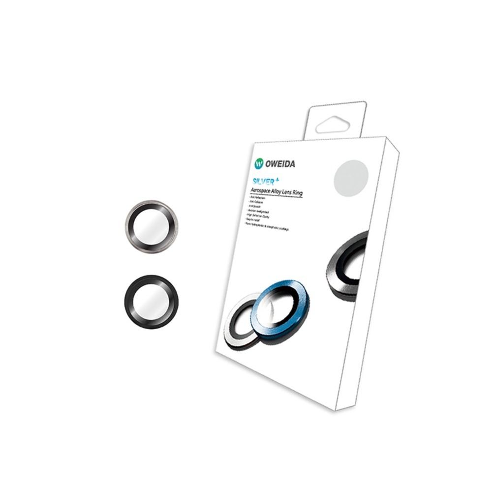 Oweida iPhone 17e/16e 星耀鋁金屬鏡頭保護鏡 鏡頭環-細節圖7