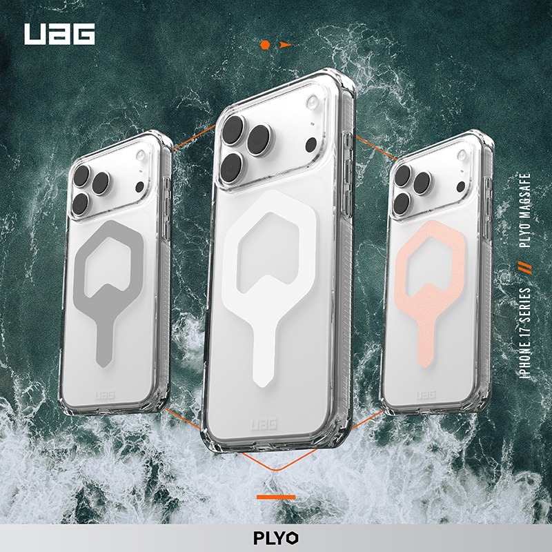 UAG iPhone 17系列 MagSafe磁吸式 全透款 耐衝擊防摔保護殼-細節圖2