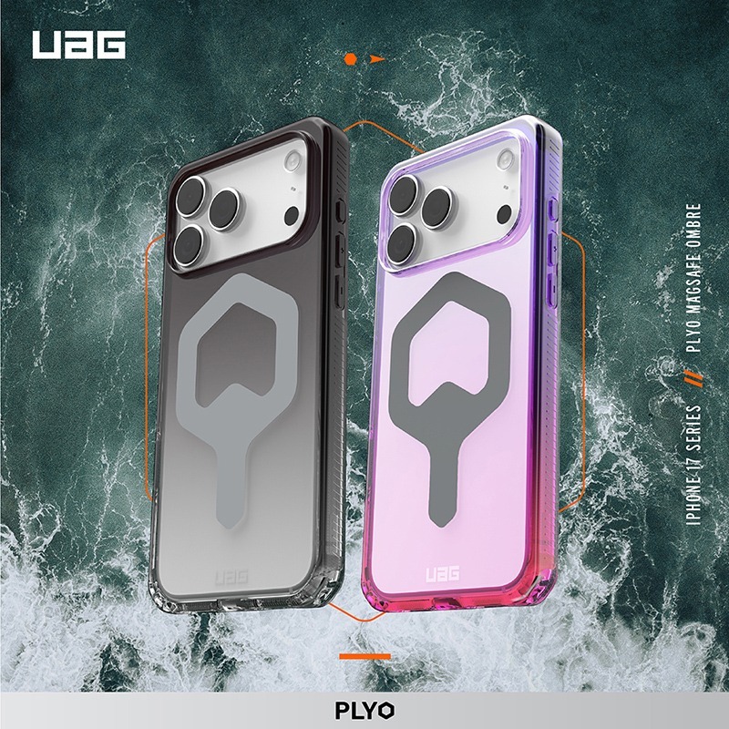 UAG iPhone 17系列 MagSafe磁吸式 全透漸層款 耐衝擊防摔保護殼-細節圖2