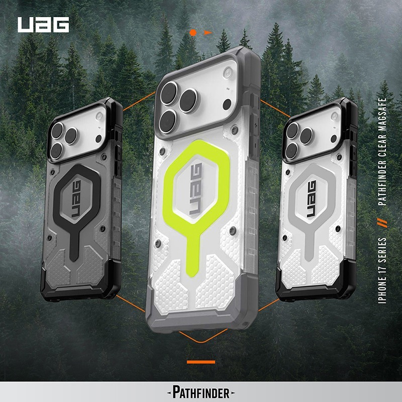 UAG iPhone 17系列 MagSafe磁吸式 經典透色款 耐衝擊防摔保護殼-細節圖2
