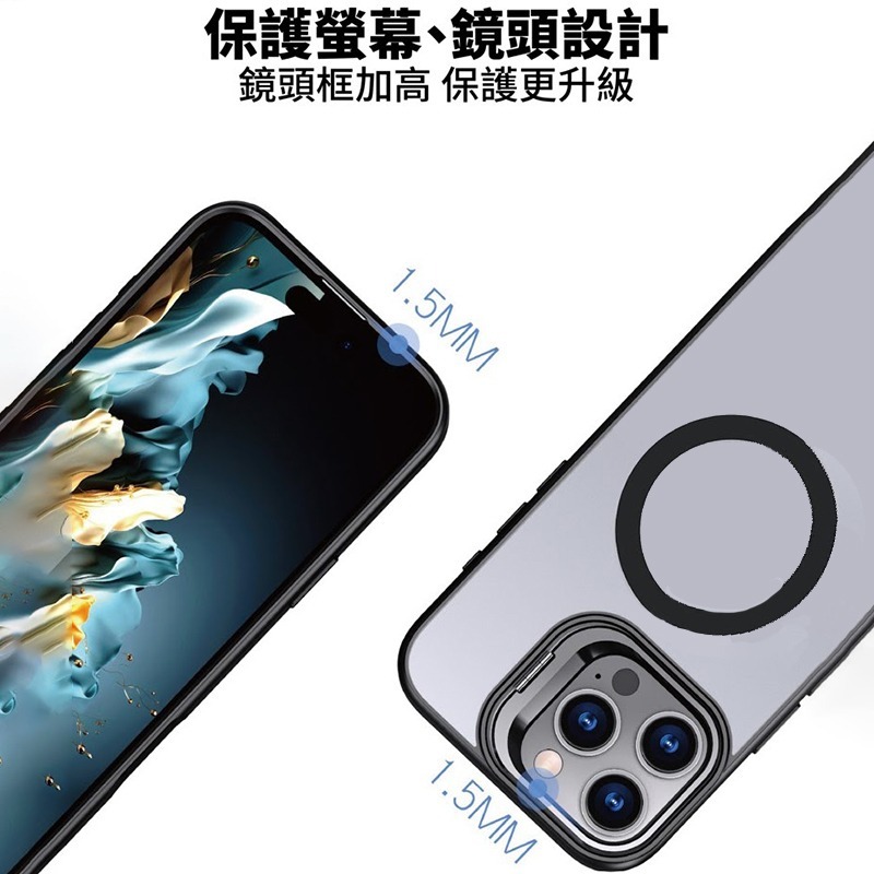 artmo iPhone 16系列 軍規防摔多功能鏡頭立架保護殼-細節圖6