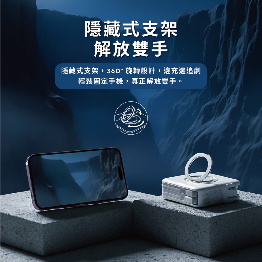 Oweida 方舟多功能固態行動電源-雙C版 (標示Wh/3C認證/可上飛機)-細節圖9