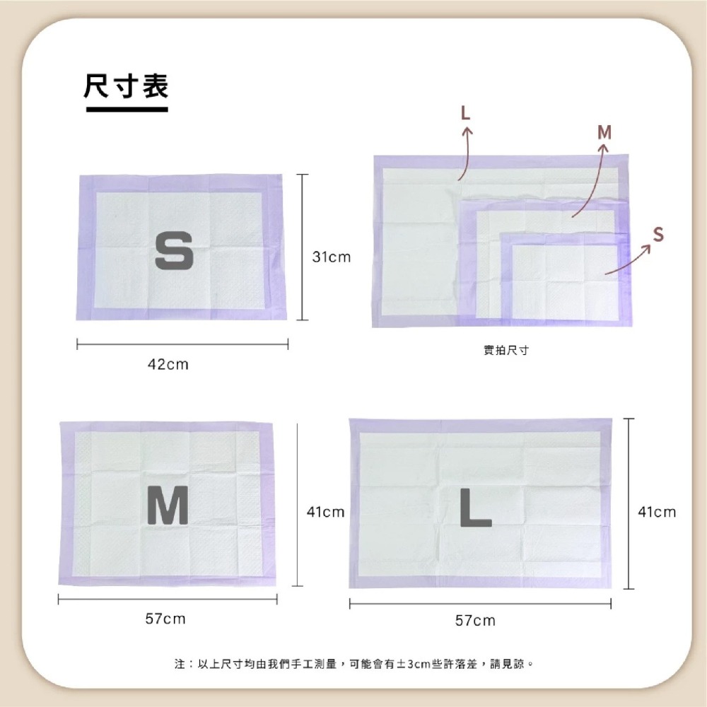 台灣現貨GAGAGO【寵物尿布墊】尿布墊 貓狗尿布墊 S號尿布 M號尿布 L號尿布 加厚尿布墊 狗狗尿墊 寵物訓練尿墊-細節圖4
