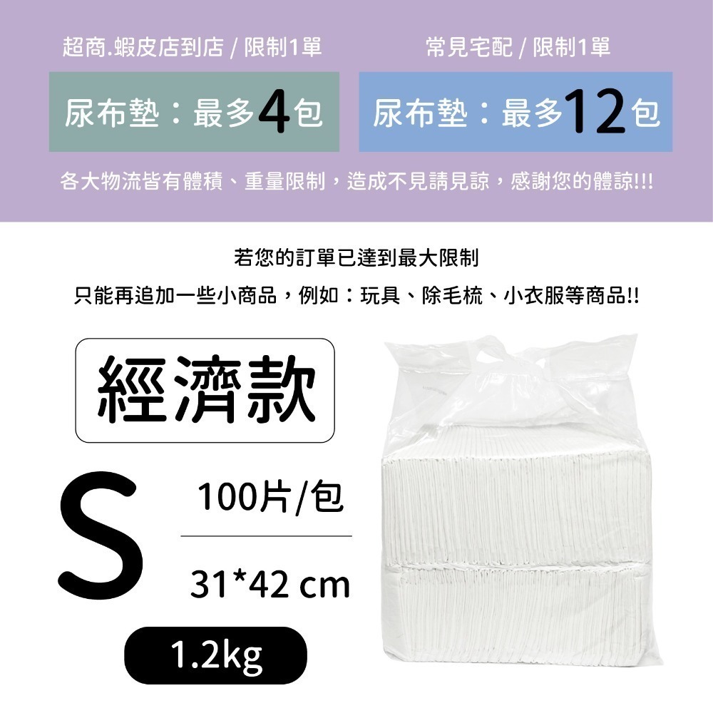 台灣現貨GAGAGO【寵物尿布墊】尿布墊 貓狗尿布墊 S號尿布 M號尿布 L號尿布 加厚尿布墊 狗狗尿墊 寵物訓練尿墊-規格圖6