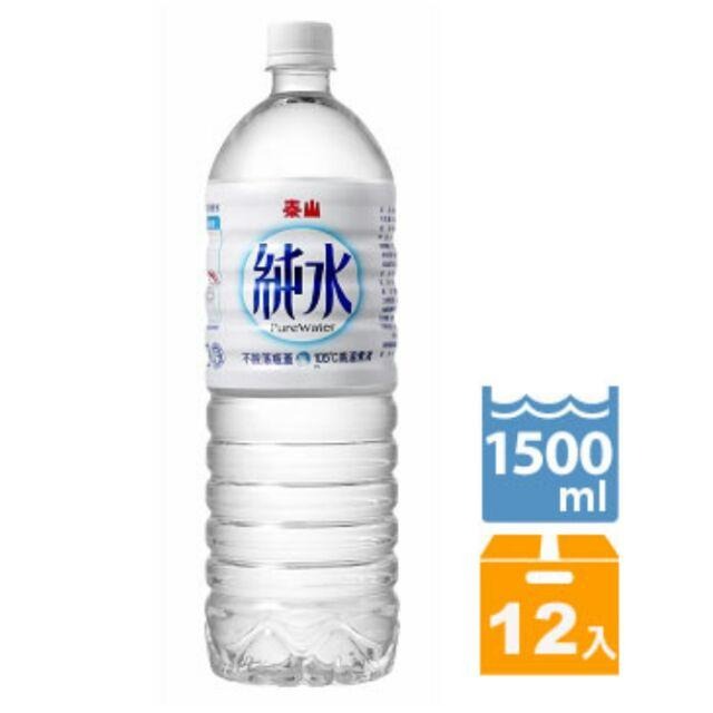 泰山純水1500ml×12瓶/彰化自取-細節圖2