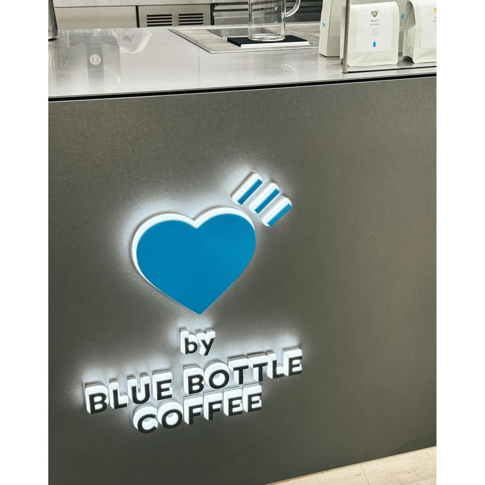 日本HUMAN MAD x Blue Bottle Coffee  愛心聯名保溫瓶-細節圖3