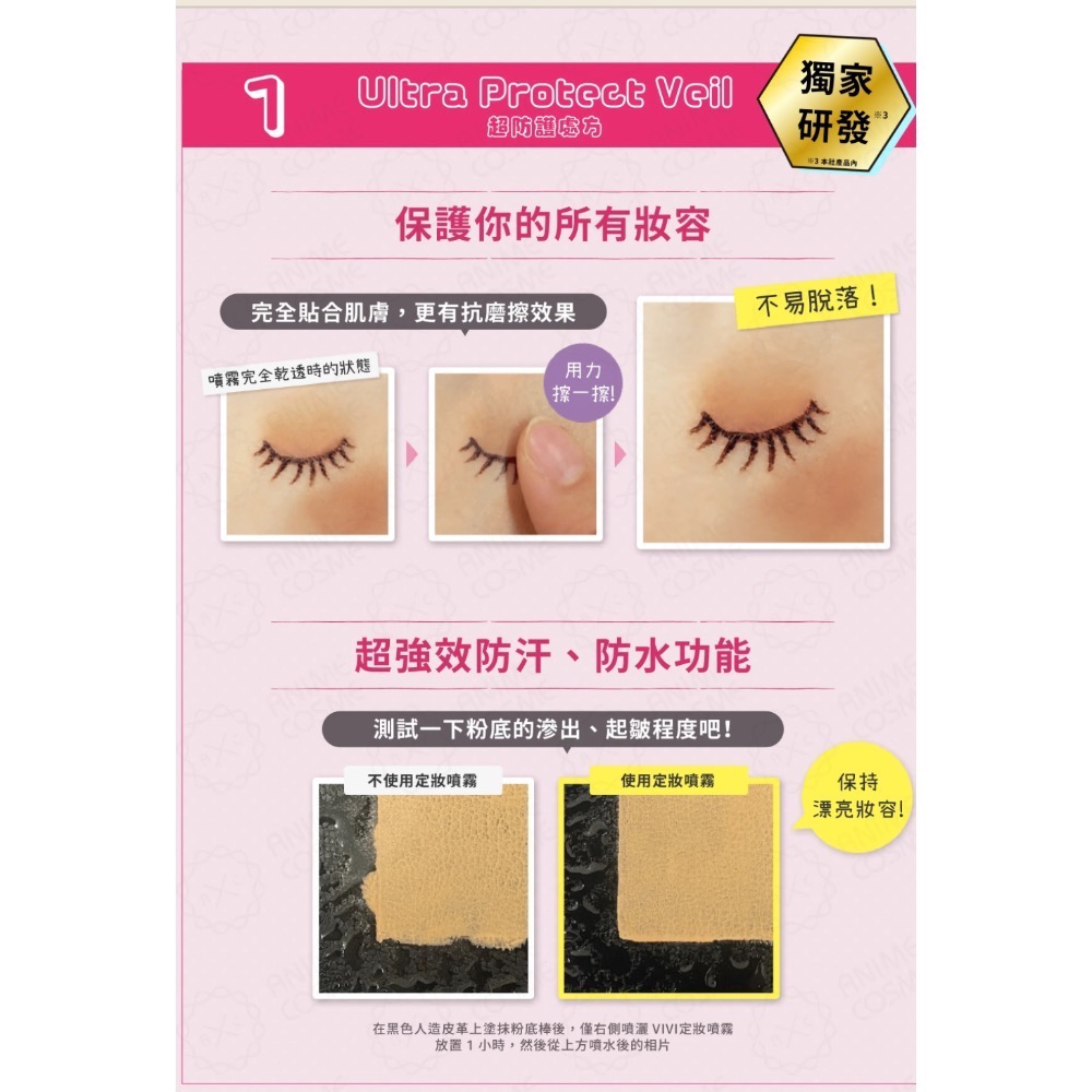 日本原裝 現貨 黑龍堂 VIVI定妝噴霧 40ml-細節圖2