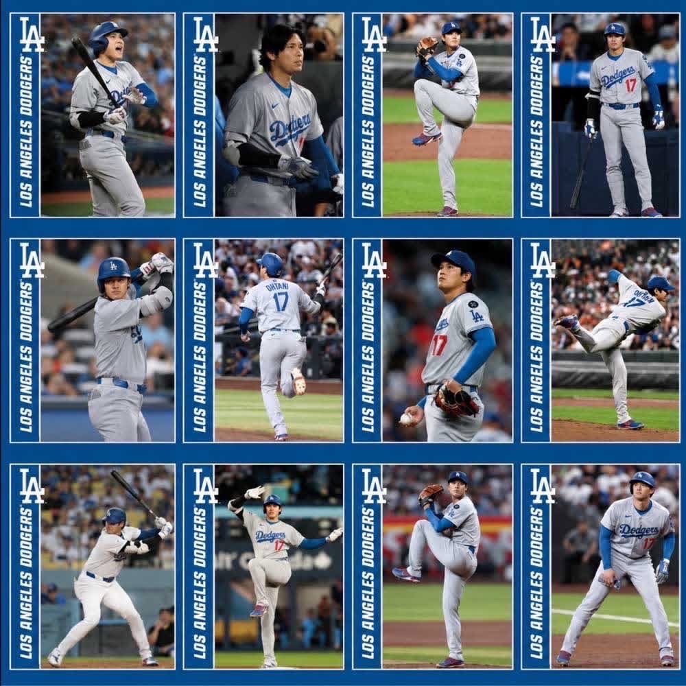 預購 日本大谷翔平 SHOHEI OHTANI 2027年官方壁掛月曆-細節圖3