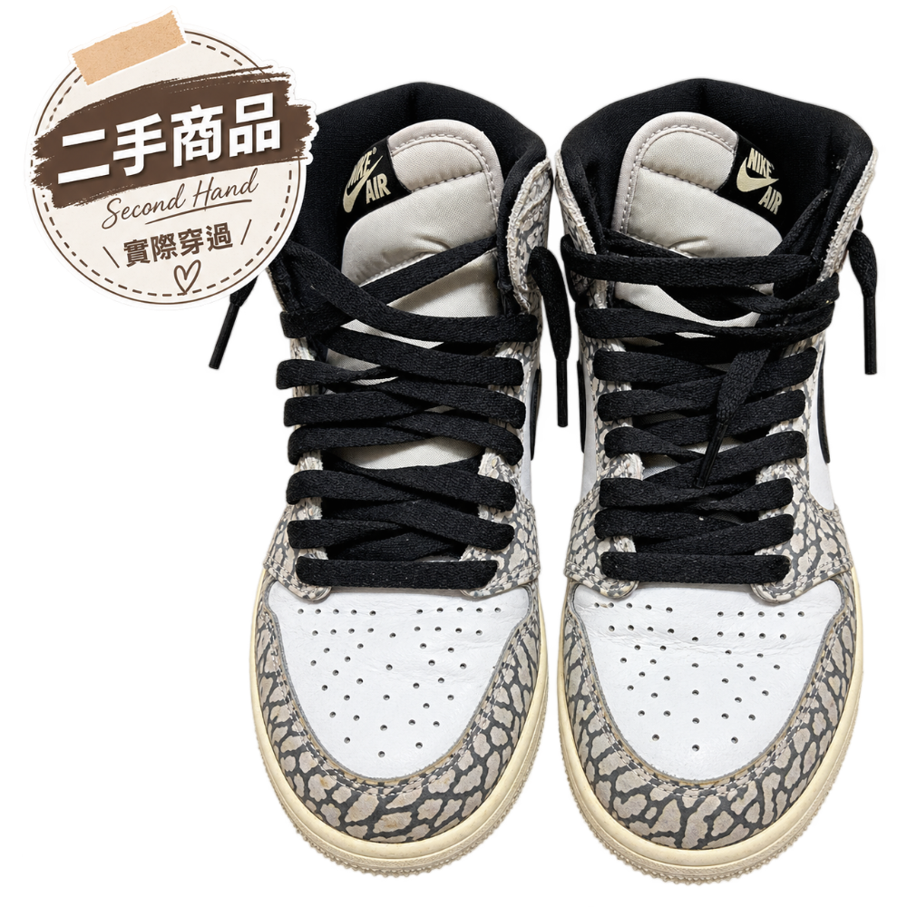 【二手商品｜實拍】NIKE AIR JORDAN 1 RETRO HIGH OG GS｜US 6Y／24cm｜附原鞋盒-細節圖5