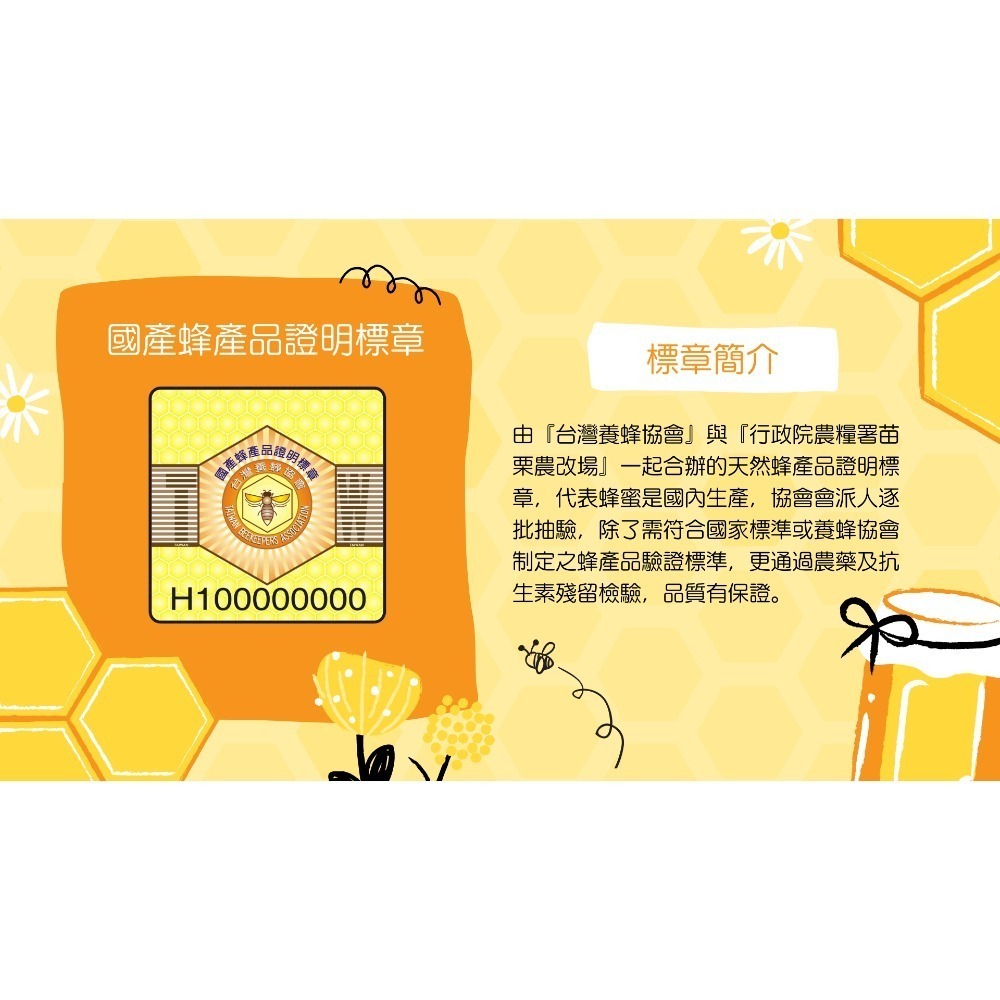 ＜蜂本舖＞天然荔枝花蜂蜜🏅通過國產蜂蜜證明標章🏅農藥❌抗生素❌荔枝蜜 蜂蜜禮盒-細節圖2