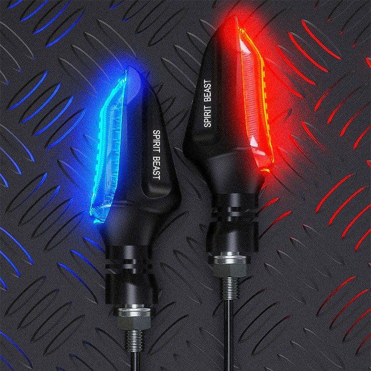 [靈獸]小短劍 流水方向燈L28 雙面日形燈 序列方向燈 重車 輕檔 DRG Force 雷霆s 野狼 cbr-細節圖2