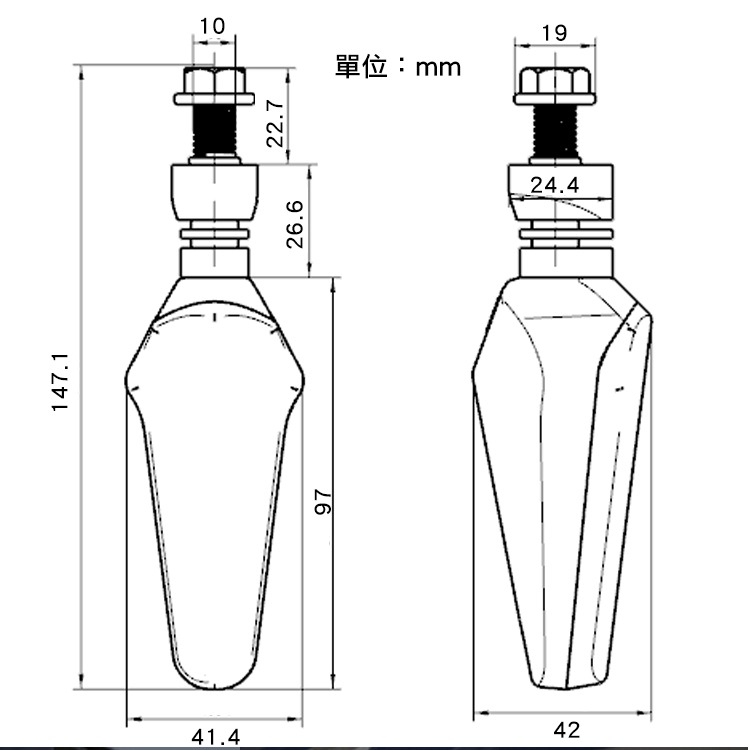 [靈獸]極光劍 LED劍型序列式方向燈L21 LED序列方向燈 三色日行燈 流水 DRG Force 雷霆s 重機-細節圖5