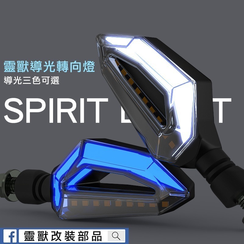 多色可選｜LED燈光造型 靈獸 L10 LED導光方向燈 無亮點日行燈 DRG MMB R15 轉向燈