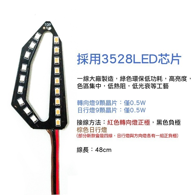 多色可選｜LED燈光造型 靈獸 L10 LED導光方向燈 無亮點日行燈 DRG MMB R15 轉向燈-細節圖5