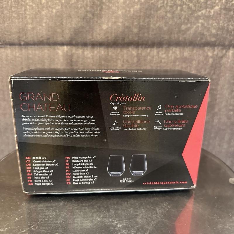 質感 餐廳 高級 7-11 CRISTAL D’ARQUES 冷水杯 玻璃杯 2入組-細節圖2