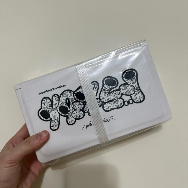 哆啦a夢7-11 便當盒（白色款）書本造型餐盒 全新-細節圖4