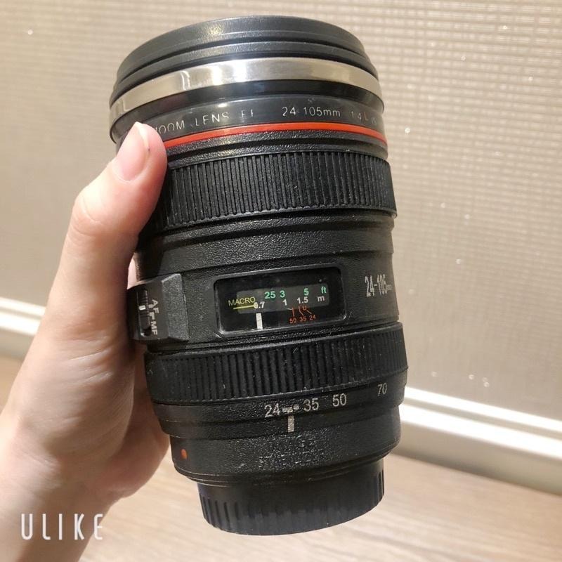 佳能 鏡頭 特色款 全黑造型 保溫杯-細節圖3