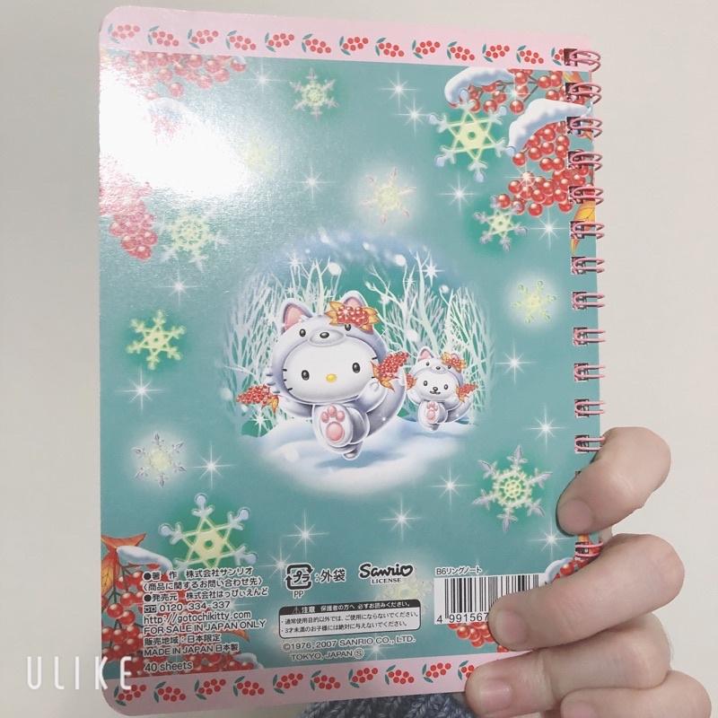 日本購入 🇯🇵 二手 Hello Kitty 限量北海道 筆記本(不議價）-細節圖2