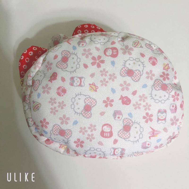 日本購入 限定Hello kitty化妝包 收納包 收納袋-細節圖3