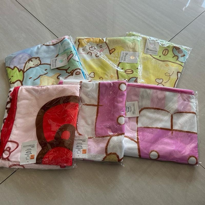 7-11 角落生物 開窗提袋 角落小夥伴 涼感毯 【Sanrio三麗鷗】Hello Kitty涼感毯-細節圖7