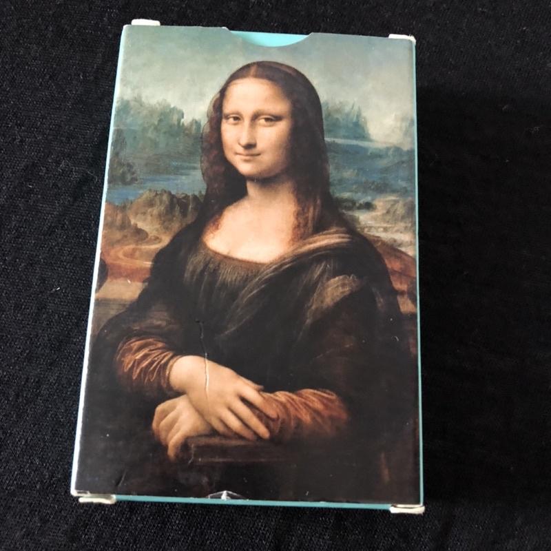英國購入 全新 無包膜 蒙娜麗莎的微笑 撲克牌♠️ 收藏品 紀念品-細節圖2