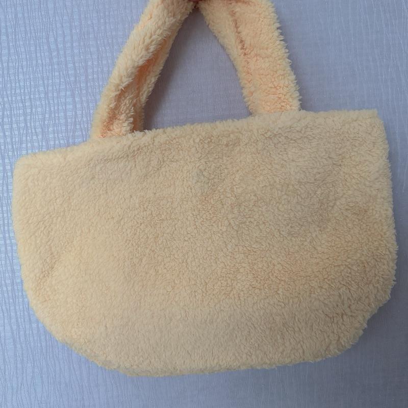 7-11小熊維尼絨布手提包 隨身包 餐袋 手提袋-細節圖3