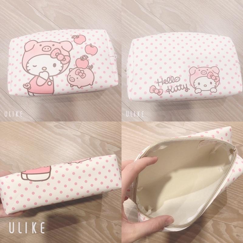 7-11 全新/二手Hello kitty 、卡納赫拉 化妝包 小袋子-細節圖2