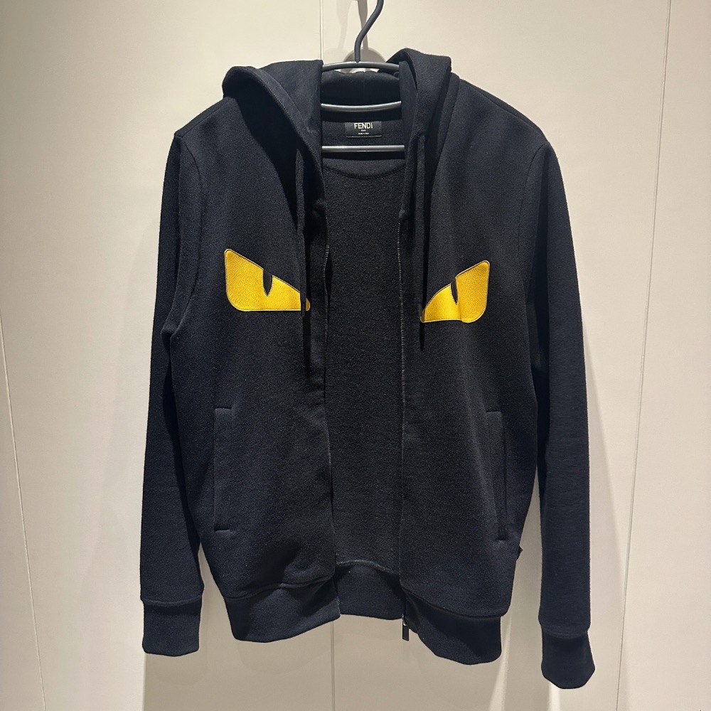 近全新｜FENDI 刷毛長版外套｜刷毛外套｜男女皆可穿｜S,M號｜冬季保暖-細節圖6