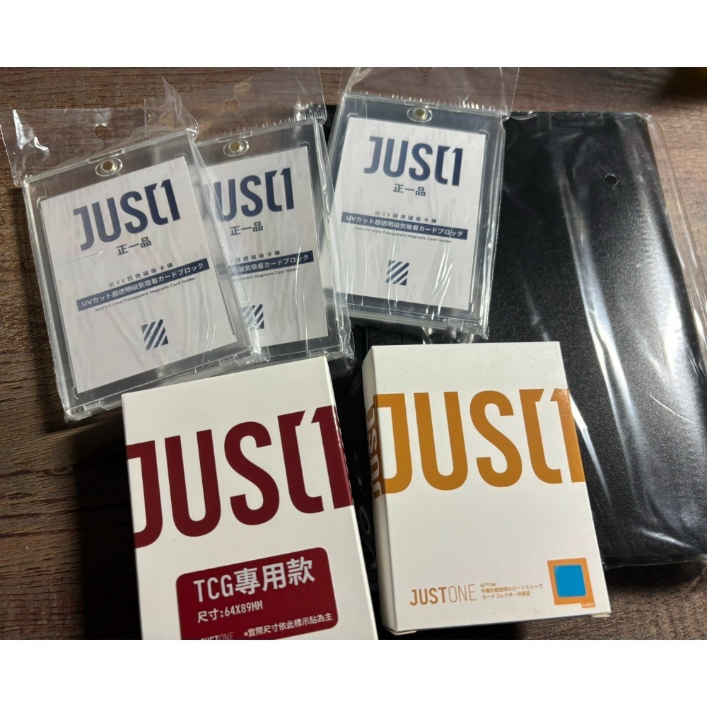 【宗師球工作室】【量販折扣區】🌟JUST1專業卡牌週邊🌟入門收藏組/卡套/卡磚/PTCG/收藏保護🌟品質保證🌟-規格圖4