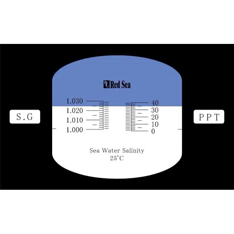 【楊媽海水】 【免運】以色列 Red Sea 紅海精密光學鹽度比重儀 光學比重計 鹽度計 海水比重計 R12018-細節圖2