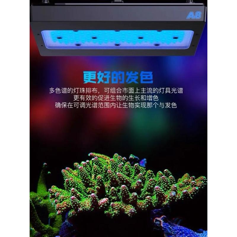 【楊媽海水】{類G5}艾湃A8系列全光譜珊瑚燈led海水藻缸小丑魚海藻WiFi-細節圖4