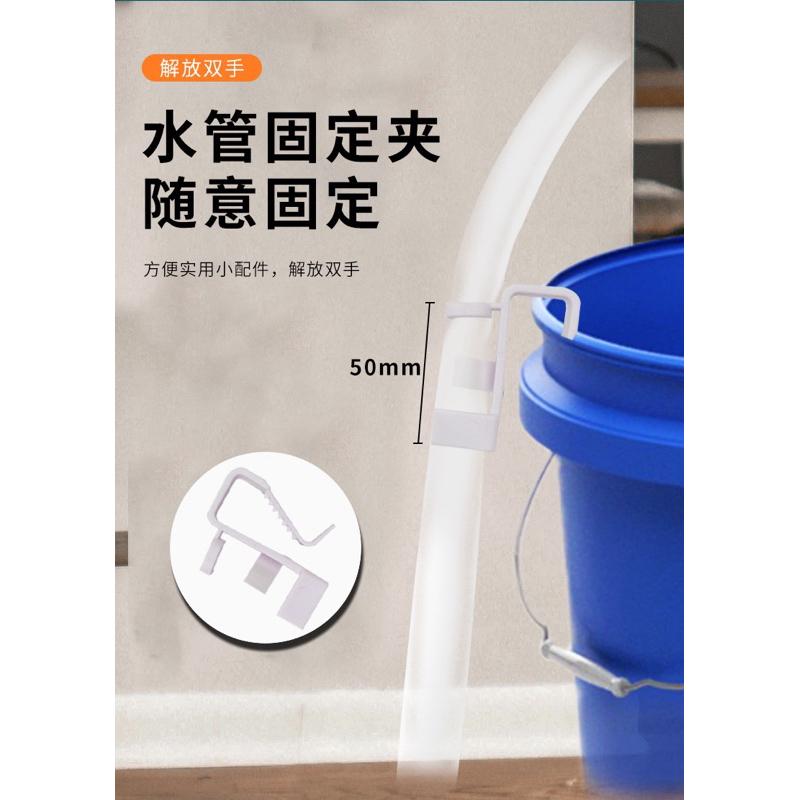 【楊媽水族】類水作 多功能按壓式吸水器 換水器 魚缸換水 洗砂 吸便 除苔 刮藻 托砂 吸便器 虹吸管-細節圖4