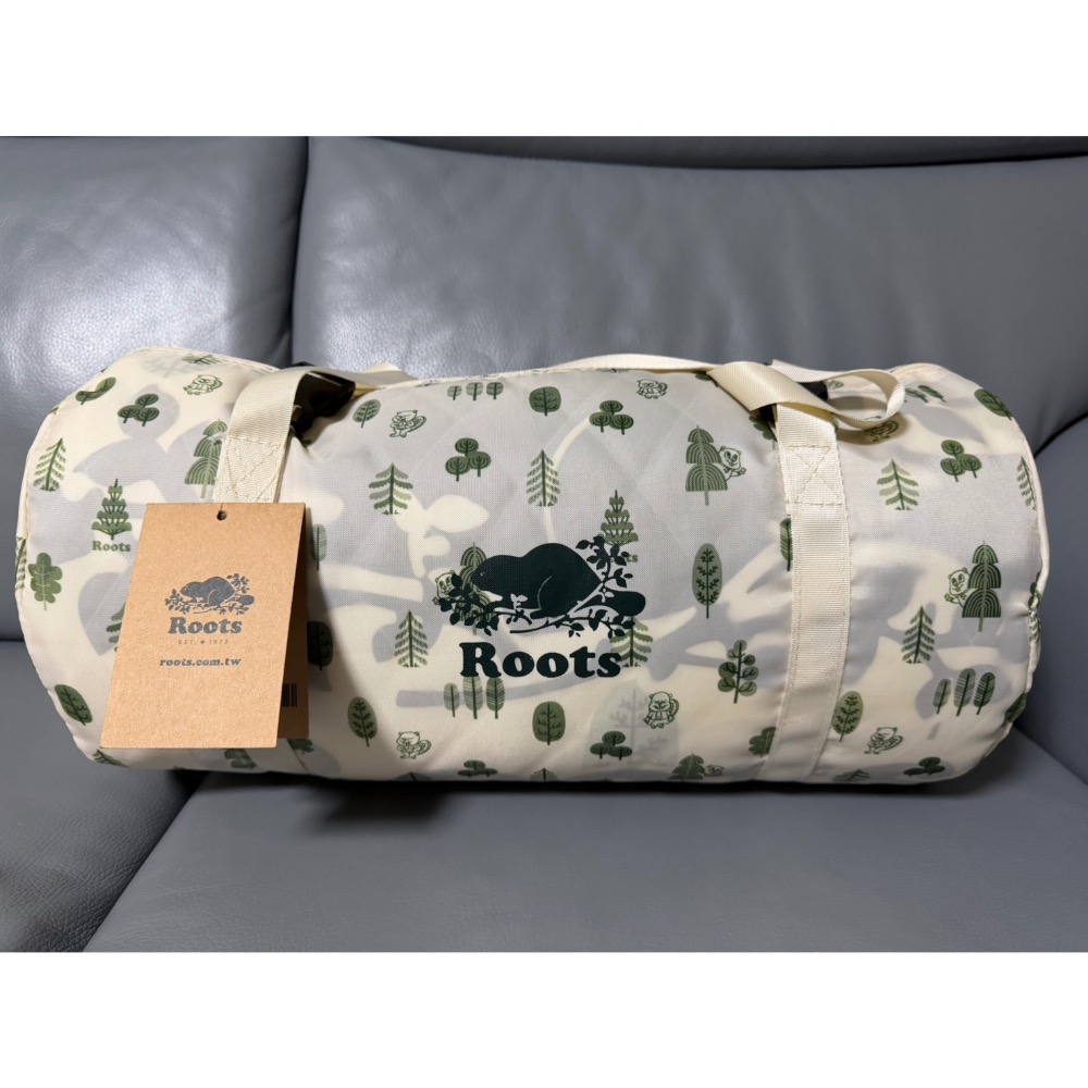 全新Roots森林特厚鋪棉野餐墊-細節圖4