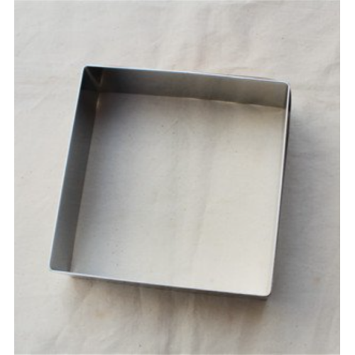 8吋 正方 加厚不銹鋼 不鏽鋼 四方 方型 模具 蛋糕圈 方形圈 慕斯圈 正方形