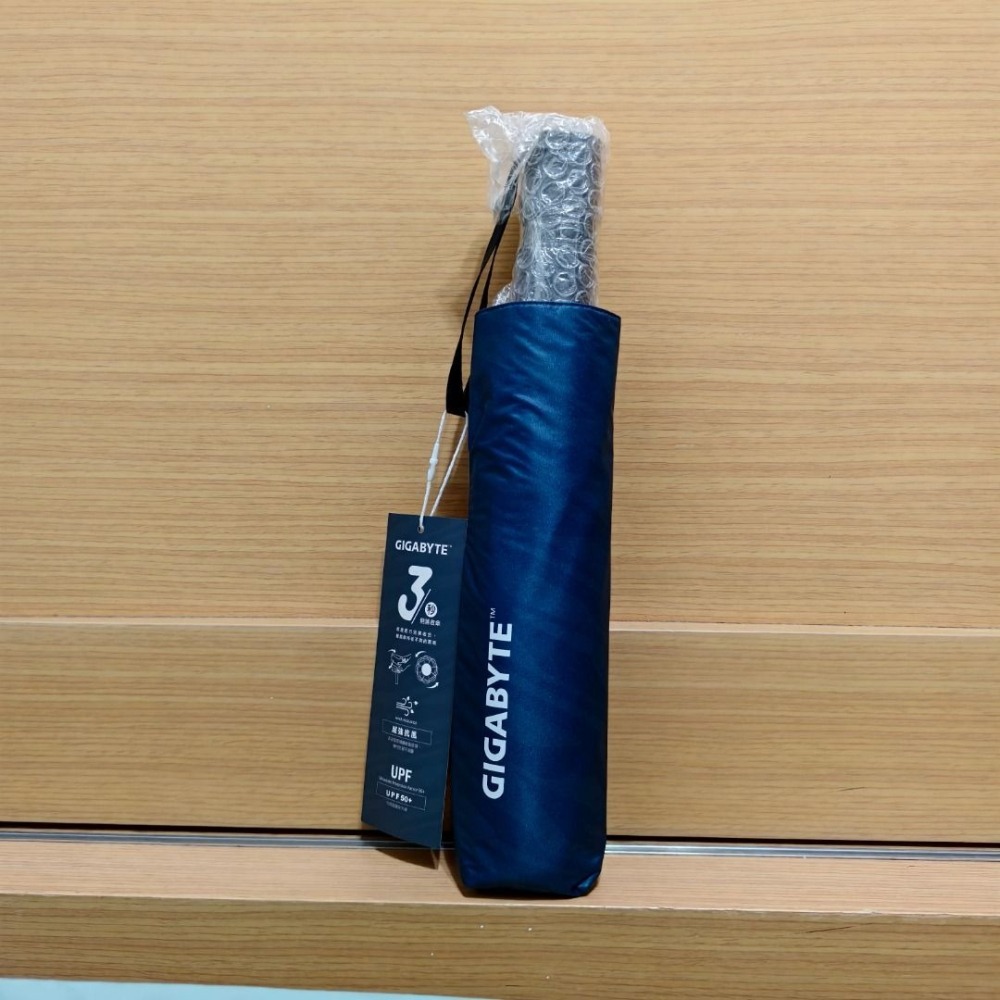 【大振豐洋傘 X GIGABYTE技嘉】手開快收完美瞬收傘(綠)、超完美記憶晴雨傘(藍) (三秒捲收/記憶貼片)-細節圖5