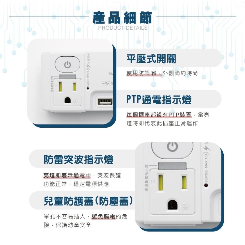 🚚原廠授權經銷商，現貨附發票🏪 R-82LC快充版 壁插 分接器 插座 延長線 安全裝置 安全開關 自動斷電 快充-細節圖5