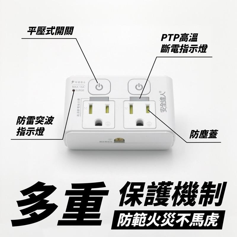 🚚原廠授權經銷商，現貨附發票🏪R70LC兒童安全寵物安全 壁插 分接器 多口壁插 壁插 快充插座 PTP插座 USB-細節圖3