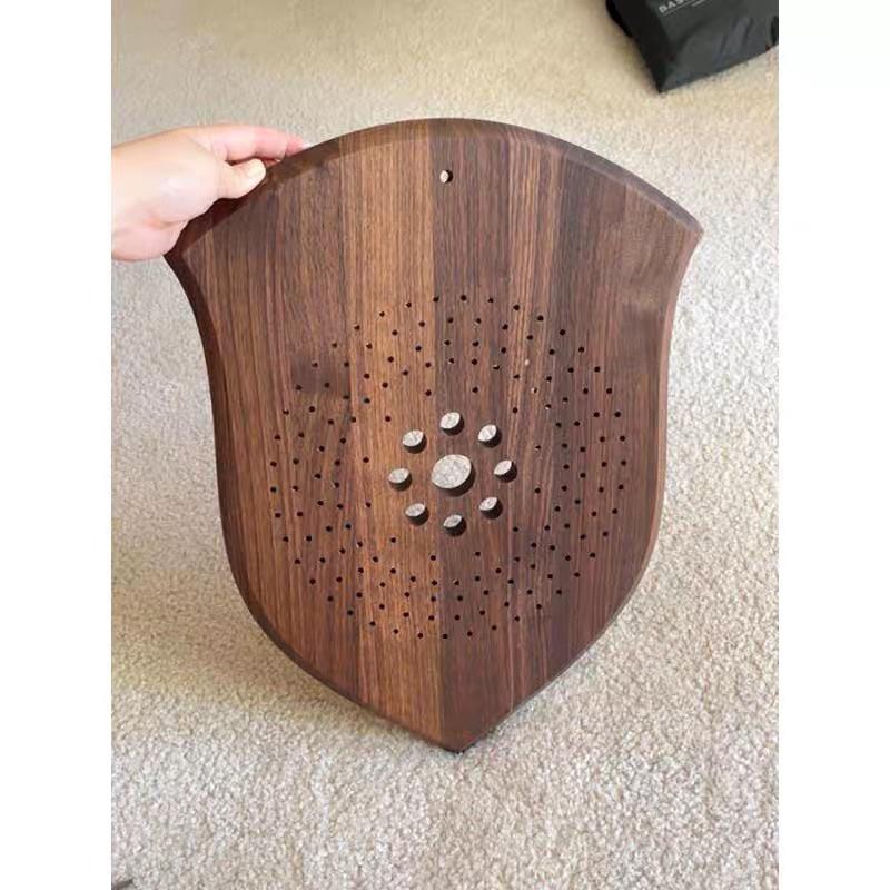 精品造型板材🌟黑胡桃實木材質，鹿角蕨、蘭花、掛籃、上板、板材-細節圖2