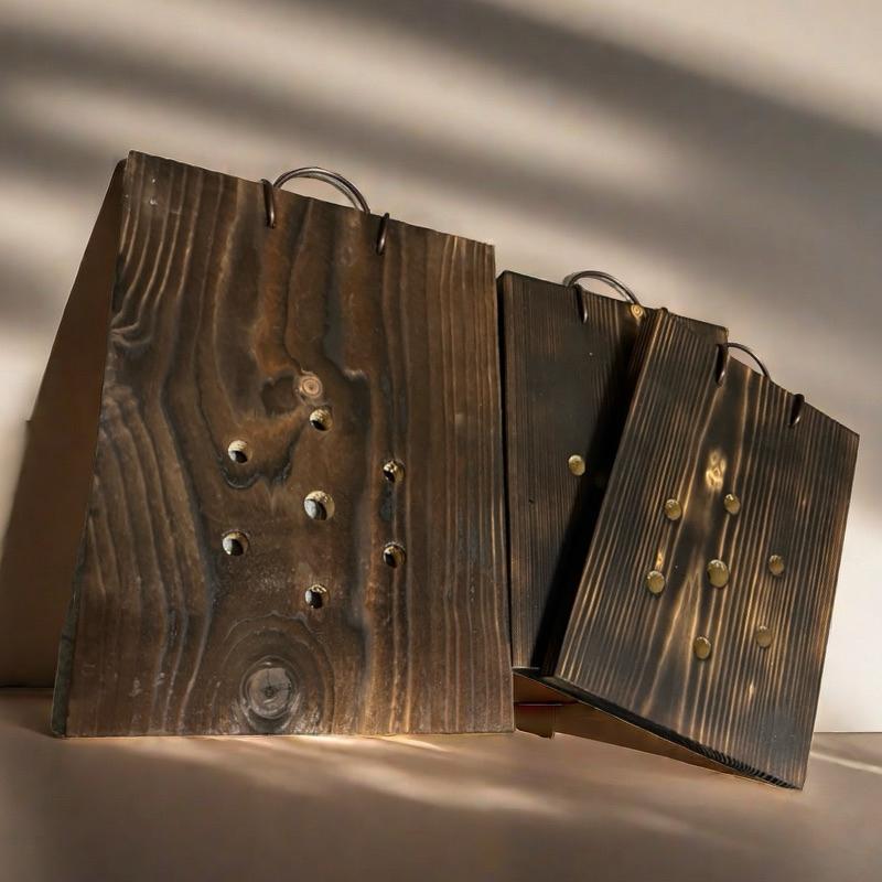 碳化板、原木板🔥24H馬上出貨🔥雲杉木板材、蘭花、鹿角蕨板材、上板、盆器-細節圖4