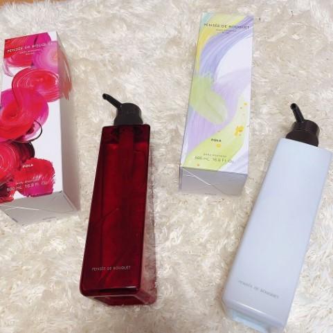 ✨LECHÉRI日本代購✨POLA 櫻花花園沐浴乳 百合玫瑰沁香沐浴乳 沁香滋潤修護身體乳 交換禮物-細節圖3