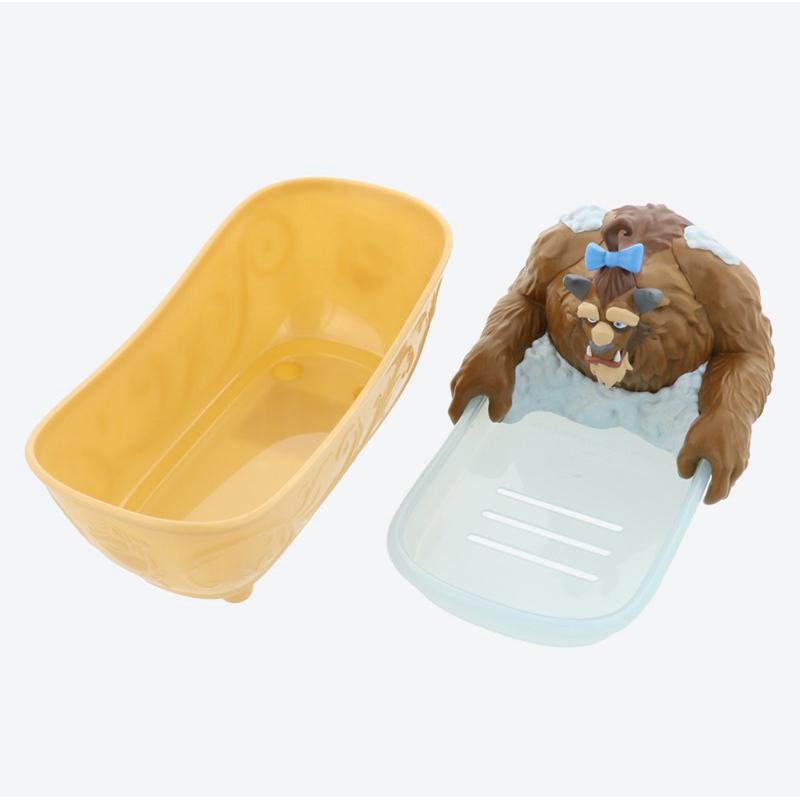 ✨LE CHÉRI代購 東京迪士尼限定✨現貨 美女與野獸 肥皂盒 交換禮物 生日禮物 貝兒 茶壺媽媽-細節圖2