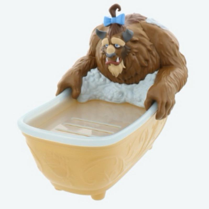 ✨LE CHÉRI代購 東京迪士尼限定✨現貨 美女與野獸 肥皂盒 交換禮物 生日禮物 貝兒 茶壺媽媽-細節圖3