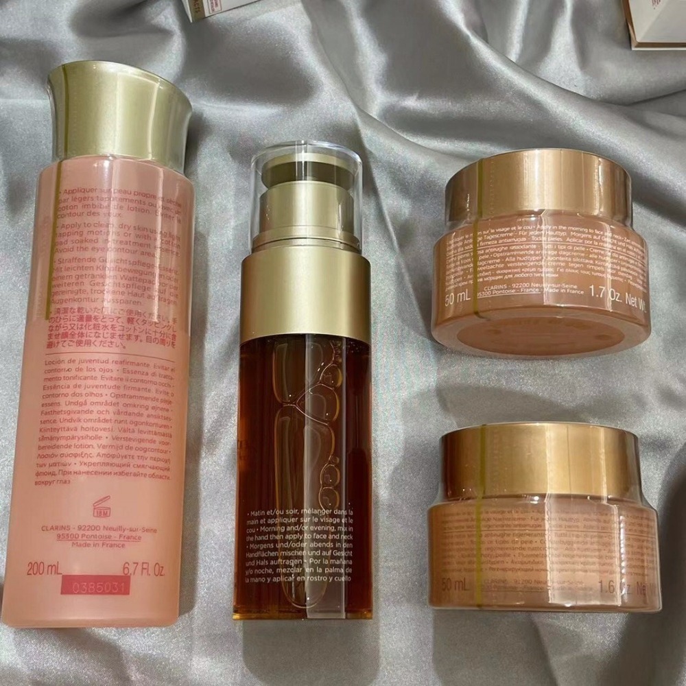 ✨本月特價商品 ✨新版嬌韻詩雙萃精華彈簧水日晚霜4件組-細節圖3