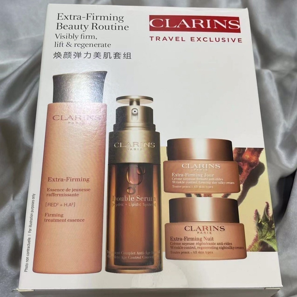 ✨本月特價商品 ✨新版嬌韻詩雙萃精華彈簧水日晚霜4件組-細節圖5